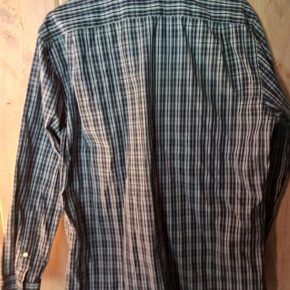 NAUTICA MENS Wrinkle Resistant Cotton Long Sleeve Shirt Size 16 32/33 - Picture 7 of 8